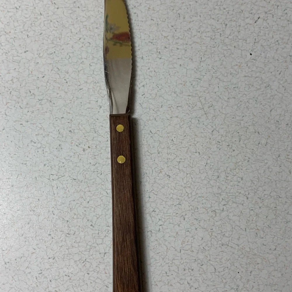 Ekco Forge Stainless USA Vintage Knife Lot of 2 Knives Gorgeous Set of Two